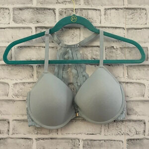 Women’s Gilligan & OMallley light blue padded racerback Bra 36D